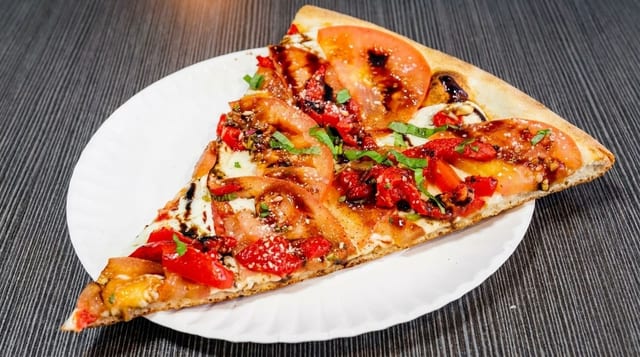 Square Pizza Caprese.